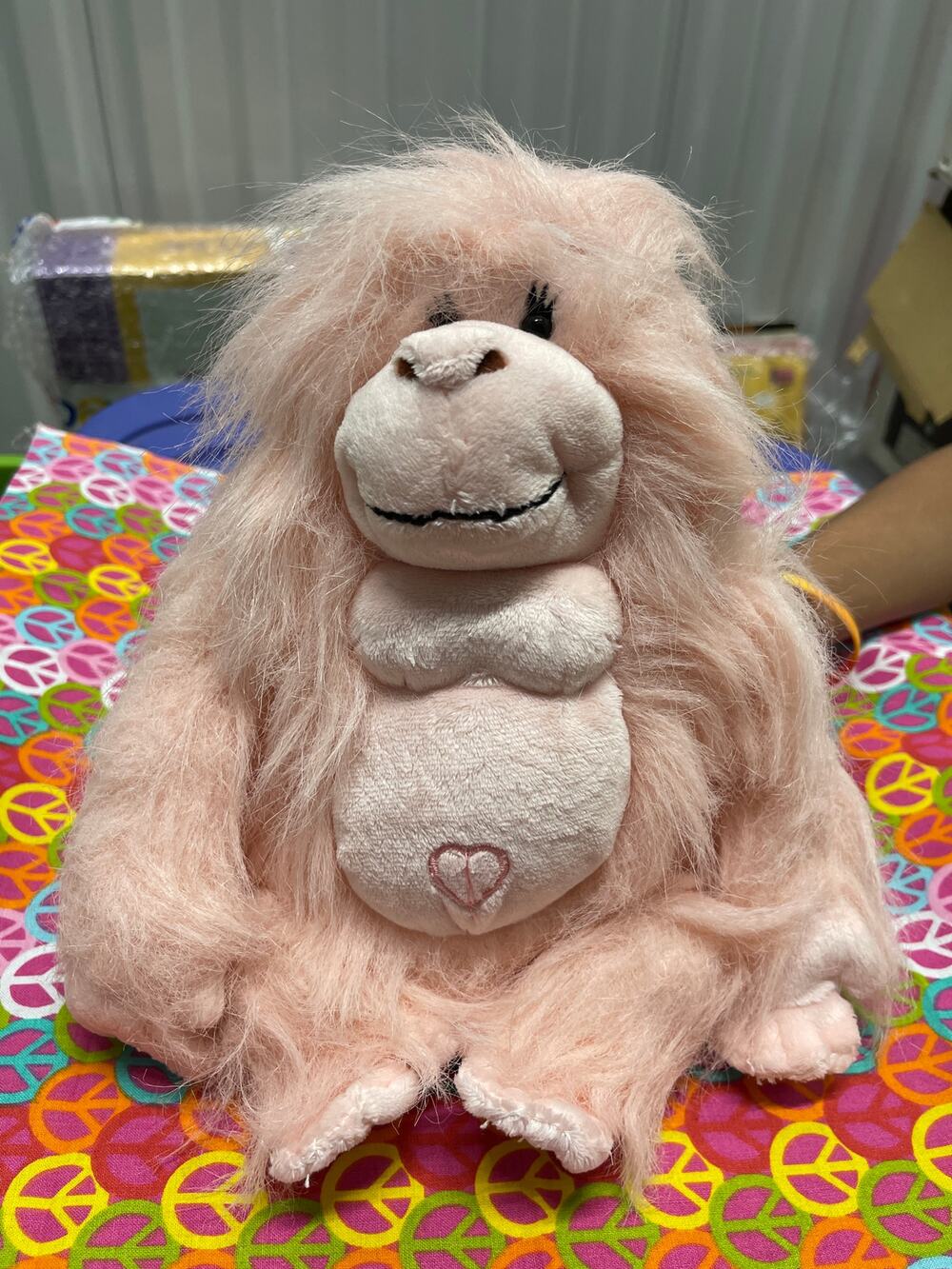 Pink Glamorous Gorilla HM477 No Code Webkinz Plush by Ganz